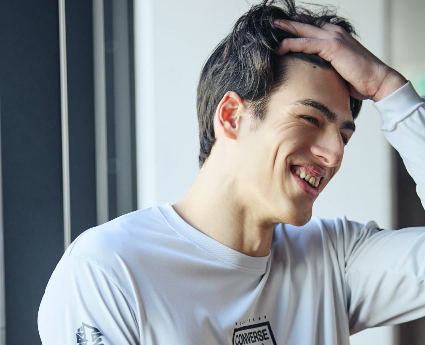 「悩んだときはいつも家族に相談する」のだそう。