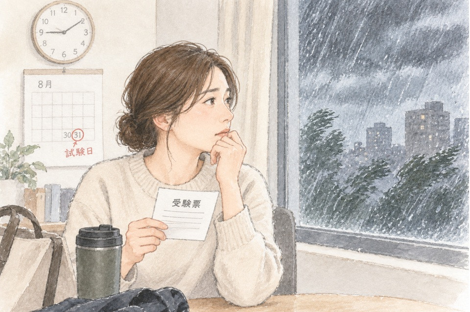 試験が中止になっても、挑戦を終わらせない。荒天時でも受験機会を守る「CBT」という選択肢